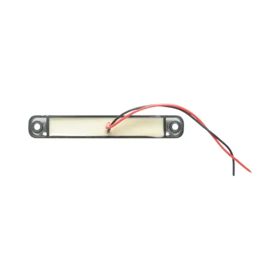 Lampa gabarit laterala slim LED 12-24V rosu fumuriu 100x15x10mm FR0176 - imagine 3