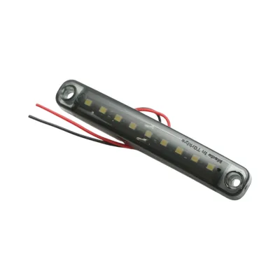 Lampa gabarit laterala slim LED 12-24V alb fumuriu 100x15x10mm FR0176 - imagine 2