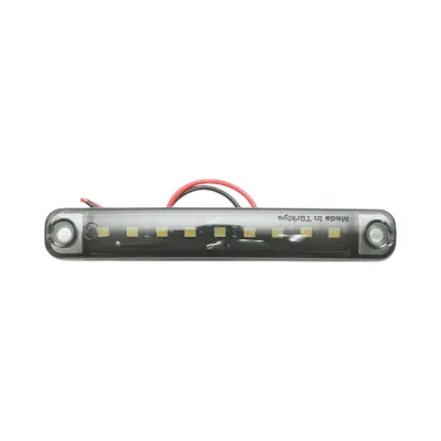 Lampa gabarit laterala slim LED 12-24V alb fumuriu 100x15x10mm FR0176