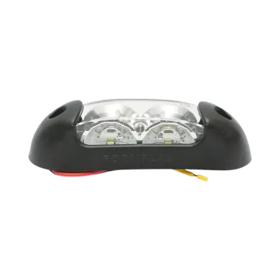 Lampa pozitie laterala LED 12-24V alb-galben-rosu 110x30x28mm FR0318 - imagine 2