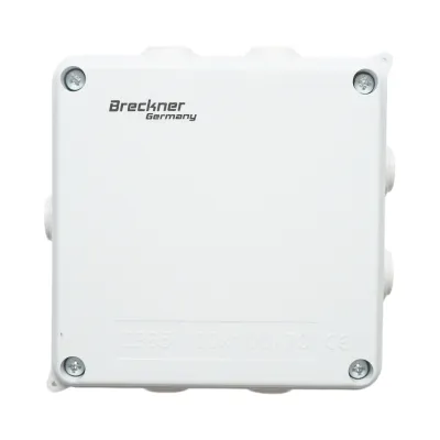 Doza derivatie patrata aparenta 7 intrari 100x100x70mm IP65 Breckner Germany - imagine 3