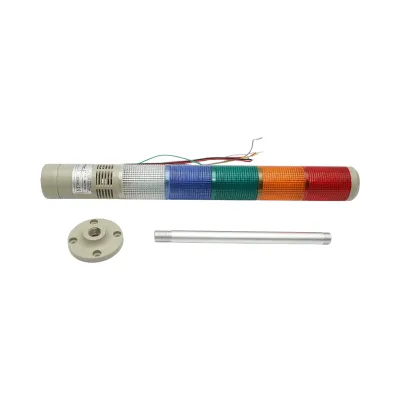 Coloana semnalizare LED 12-30V AC cu sirena 5 culori Breckner Germany - imagine 2