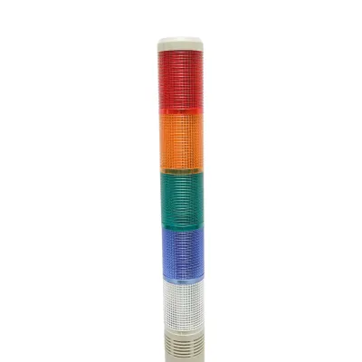 Coloana semnalizare LED 12-30V AC cu sirena 5 culori Breckner Germany - imagine 4