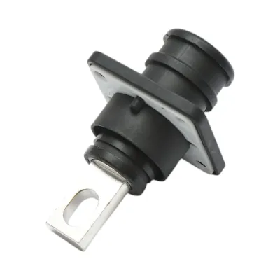 Conector baterie tata negru 1500V/250A pentru cablu cupru 50mm² IP68 Leader - imagine 2