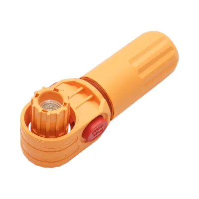 Conector baterie mama portocaliu 1500V/250A pentru cablu cupru 50mm² IP68 Leader