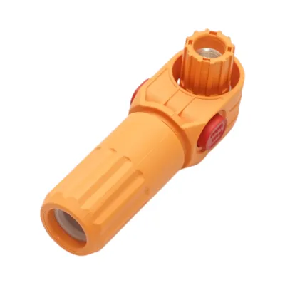 Conector baterie mama portocaliu 1500V/250A pentru cablu cupru 50mm² IP68 Leader - imagine 4