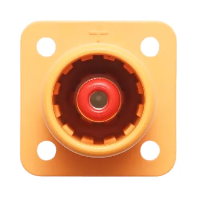 Conector baterie tata portocaliu 1500V/350A pentru cablu cupru 95mm² IP68 Leader - imagine 4