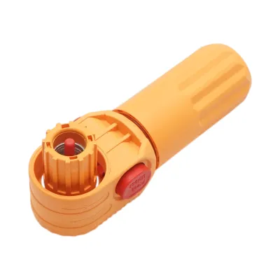 Conector baterie mama portocaliu 1500V/350A pentru cablu cupru 95mm² IP68 Leader