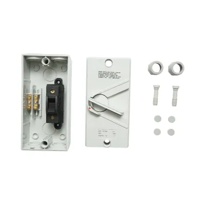 Intrerupator izolator 1P, 440V AC, 20A ON/OFF cu protectie IP66 - imagine 5