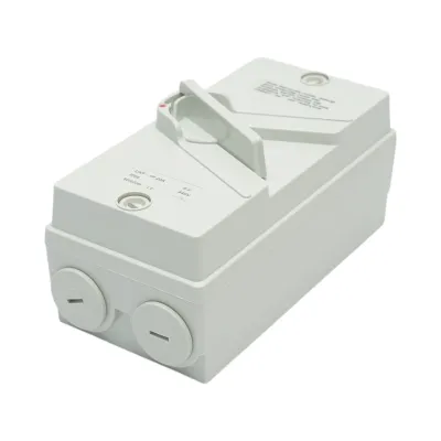 Intrerupator izolator 1P, 440V AC, 20A ON/OFF cu protectie IP66 - imagine 2