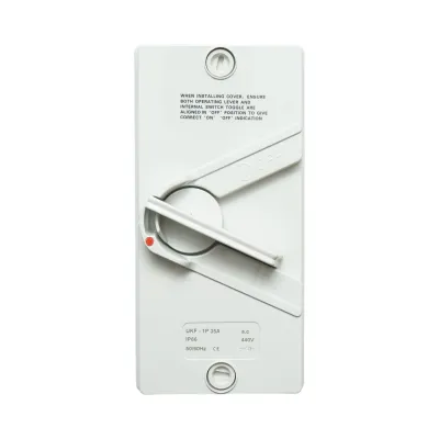 Intrerupator izolator 1P, 440V AC, 35A ON/OFF cu protectie IP66