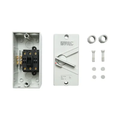 Intrerupator izolator 3P, 440V AC, 20A ON/OFF cu protectie IP66 - imagine 5