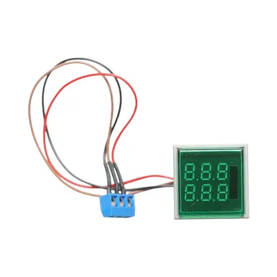 Indicator digital contor LED verde 0-999999, 220V/380V AC Ø 22mm Breckner Germany - imagine 3