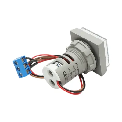 Indicator digital contor LED alb 0-999999, 220V/380V AC Ø 22mm Breckner Germany - imagine 5