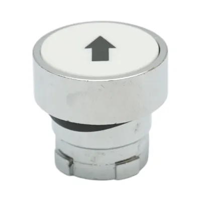 Cap buton comanda alb sageata sus Ø 22mm LAY5 Breckner Germany