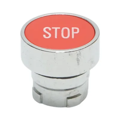 Cap buton comanda STOP rosu Ø 22mm LAY5 Breckner Germany
