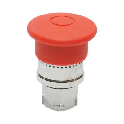 Cap buton comanda ciuperca rosu oprire de urgenta cu retinere Ø 22mm LAY5 Breckner Germany