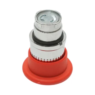 Cap buton comanda ciuperca rosu oprire de urgenta cu retinere Ø 22mm LAY5 Breckner Germany - imagine 5