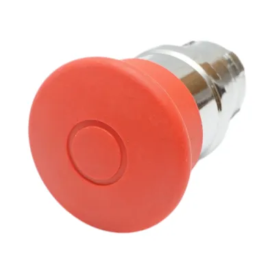 Cap buton comanda ciuperca rosu oprire de urgenta cu retinere Ø 22mm LAY5 Breckner Germany - imagine 2