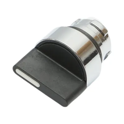 Cap buton selector 2 pozitii cu retinere Ø 22mm LAY5 Breckner Germany - imagine 2