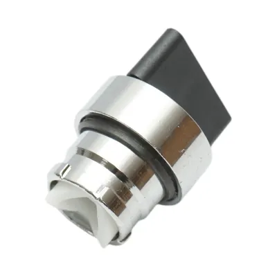 Cap buton selector 2 pozitii revenire cu arc Ø 22mm LAY5 Breckner Germany - imagine 3