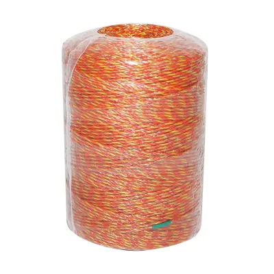 Rola fir galben-rosu fi 2mm 6x0.16mm SS, 500m gard electric, rezistenta 5.5 Ohm Bourget - imagine 3