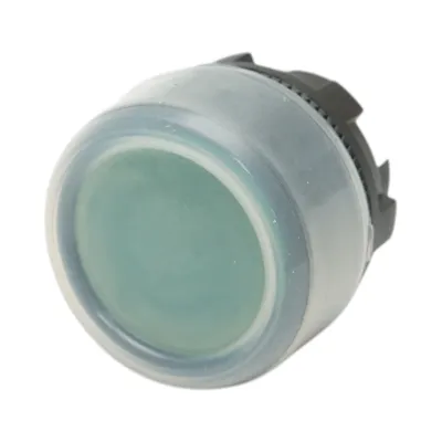 Cap buton comanda verde cu capac de protectie Ø 22mm LAY5 Breckner Germany - imagine 2