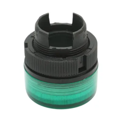 Cap indicator iluminat verde Ø 22mm LAY5 Breckner Germany - imagine 5