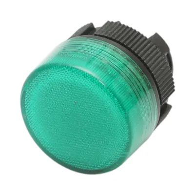 Cap indicator iluminat verde Ø 22mm LAY5 Breckner Germany - imagine 2