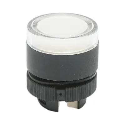 Cap buton comanda iluminat alb Ø 22mm LAY5 Breckner Germany