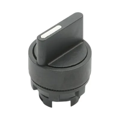 Cap buton selector 2 pozitii revenire cu arc Ø 22mm LAY5 Breckner Germany