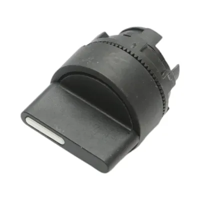 Cap buton selector 2 pozitii revenire cu arc Ø 22mm LAY5 Breckner Germany - imagine 2
