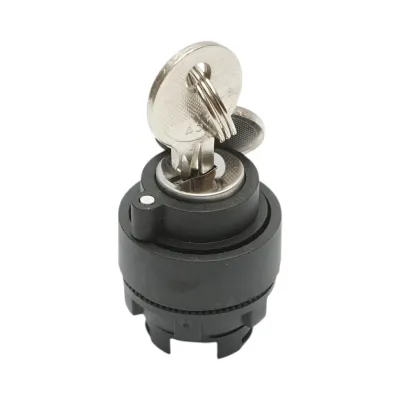 Cap buton selector 2 pozitii retinere cu cheie Ø 22mm LAY5 Breckner Germany