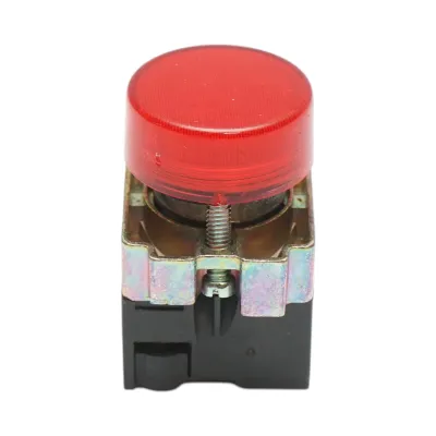 Buton indicator LED rosu 24V LAY5 Breckner Germany - imagine 2