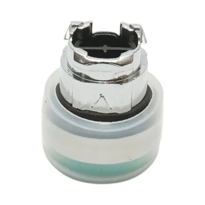 Cap buton comanda verde cu capac de protectie Ø 22mm ZBE Breckner Germany - imagine 5