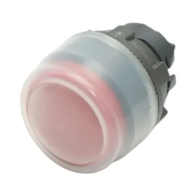 Cap buton comanda rosu cu capac de protectie Ø 22mm ZBE Breckner Germany - imagine 2