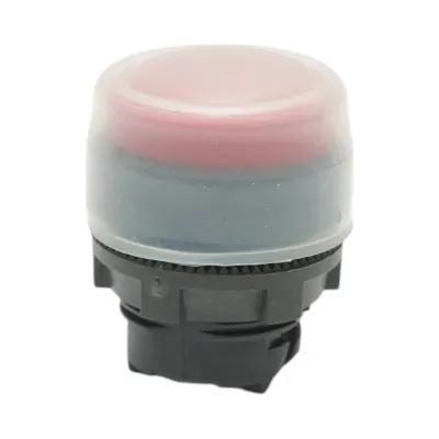 Cap buton comanda rosu cu capac de protectie Ø 22mm ZBE Breckner Germany