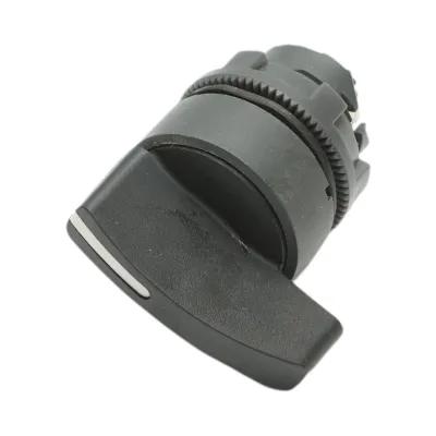 Cap buton selector 2 pozitii revenire cu arc Ø 22mm ZBE Breckner Germany - imagine 2