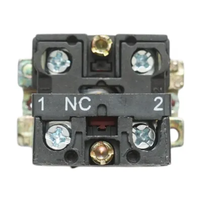 Buton indicator LED rosu cu protectie 1NC, 400V/10A, LAY5 Breckner Germany - imagine 3