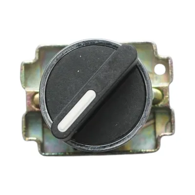 Selector 2 pozitii negru cu retinere 1NO+1NC, 400V/10A, LAY5-BD25 Breckner Germany - imagine 3