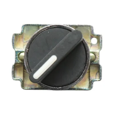 Selector 2 pozitii negru cu revenire 1NO+1NC, 400V/10A, LAY5-BD45 Breckner Germany - imagine 3