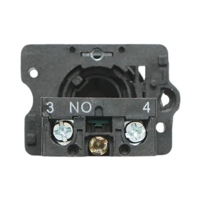 Buton comanda START negru cu revenire 1NO, 400V/10A, LAY5 Breckner Germany - imagine 5