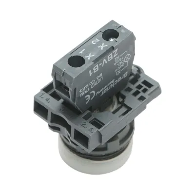 Indicator semnalizare LED alb 24V, 18mA, TB5 Breckner Germany - imagine 3