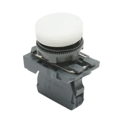 Indicator semnalizare LED alb 24V, 18mA, TB5 Breckner Germany - imagine 4