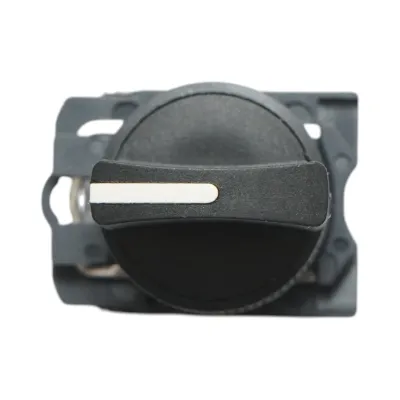 Selector 3 pozitii cu revenire negru 1NO+1NC, 24V/10A, TB5 Breckner Germany - imagine 3