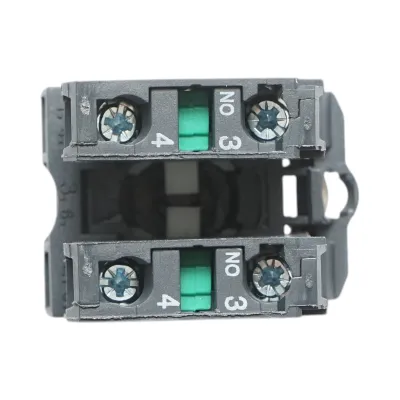 Selector 3 pozitii cu revenire negru 1NO+1NC, 24V/10A, TB5 Breckner Germany - imagine 5