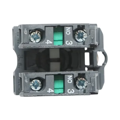 Selector 2 pozitii cu revenire negru 1NO+1NC, 24V/10A, TB5 Breckner Germany - imagine 5
