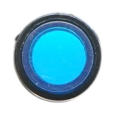 Indicator semnalizare industrial LED albastru 220V Ø 8mm Breckner Germany - imagine 4