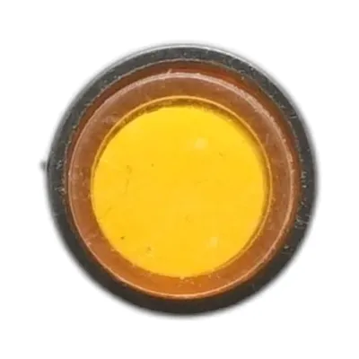 Indicator semnalizare industrial LED galben 220V Ø 8mm Breckner Germany - imagine 4