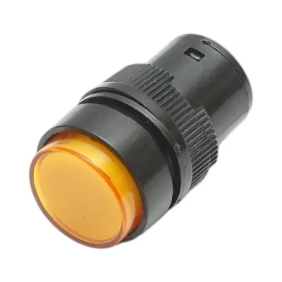 Indicator semnalizare industrial LED galben 24V Ø 16mm Breckner Germany - imagine 2